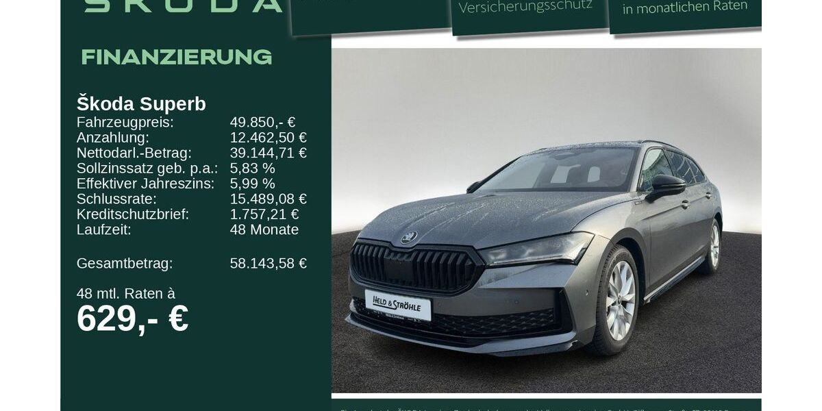 Skoda Superb 14.001 km 47.850 &euro; Neu-Ulm 89231