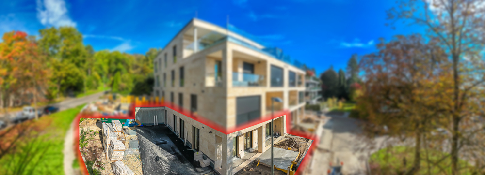 Erdgeschoss mit Garten - Designwohnung am Michelsberg – Luxus in Bestlage von Ulm 4.5 zimmer