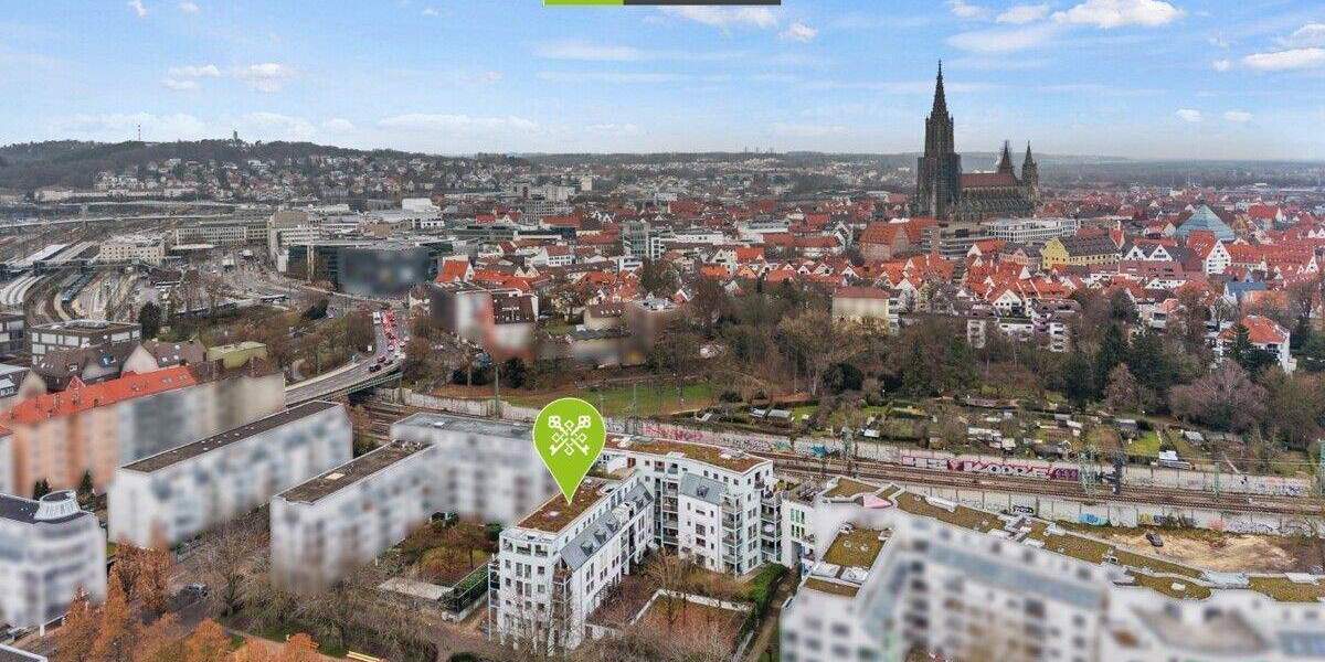 Etagenwohnung Ulm Weststadt - 3 Zimmer, 82 m&sup2;, 359.000&euro; | Angebot:25693473