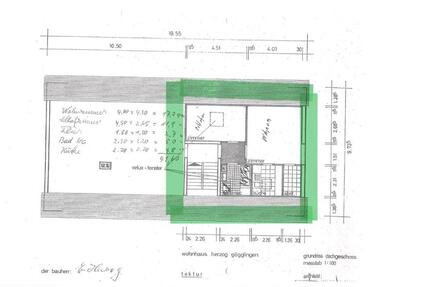 Wohnung Ulm Donautal - 2 Zimmer, 40 m&sup2;, 860&euro; | Angebot:25311131