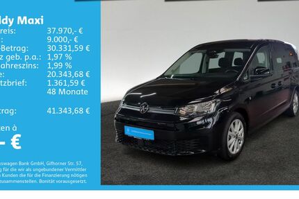 VW Caddy Maxi 19.580 km 37.260 &euro; Ulm 89079