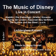 The Music of Disney Live in Concert Tribute by String Quartet im Lichterglanz 17.12.2026 Edwin Scharff Haus