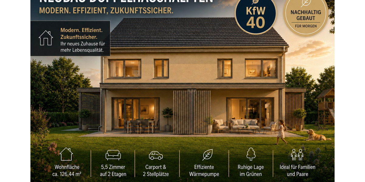 Einfamilienhaus Blaustein - 5.5 Zimmer, 126 m&sup2;, 649.000&euro; | Angebot:26580544