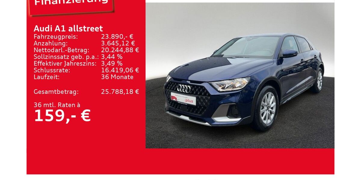 Audi A1 3.598 km 23.890 &euro; Ulm 89073