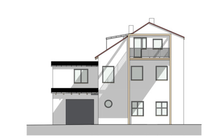 Wohn-und Geschäftshaus in zentraler aber ruhiger Lage der Neu-Ulmer Innenstadt 1 zimmer