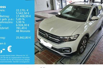 VW T-Cross 1.937 km 22.170 € Neu-Ulm 89231