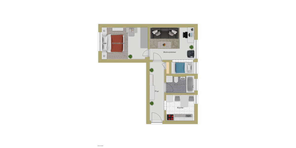 Etagenwohnung Senden - 2 Zimmer, 93 m&sup2;, 245.000&euro; | Angebot:26541277