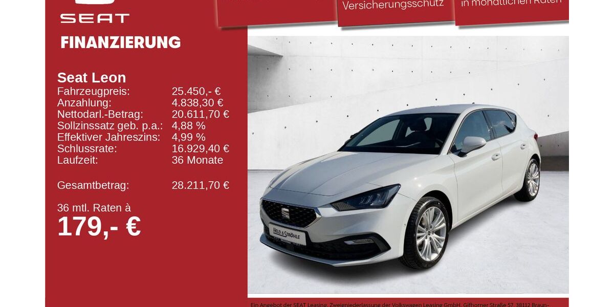 Seat Leon 23.001 km 23.750 &euro; Neu-Ulm 89231
