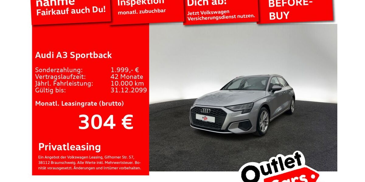 Audi A3 52.087 km 20.990 &euro; Senden 89250