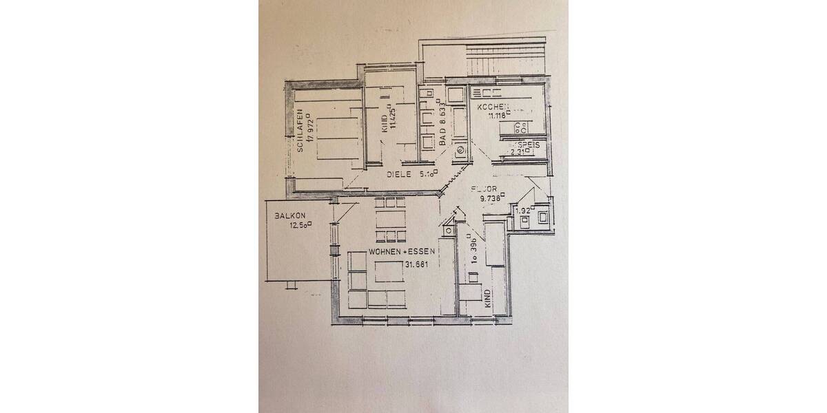 Etagenwohnung Illertissen - 4 Zimmer, 110 m&sup2;, 348.000&euro; | Angebot:25957262