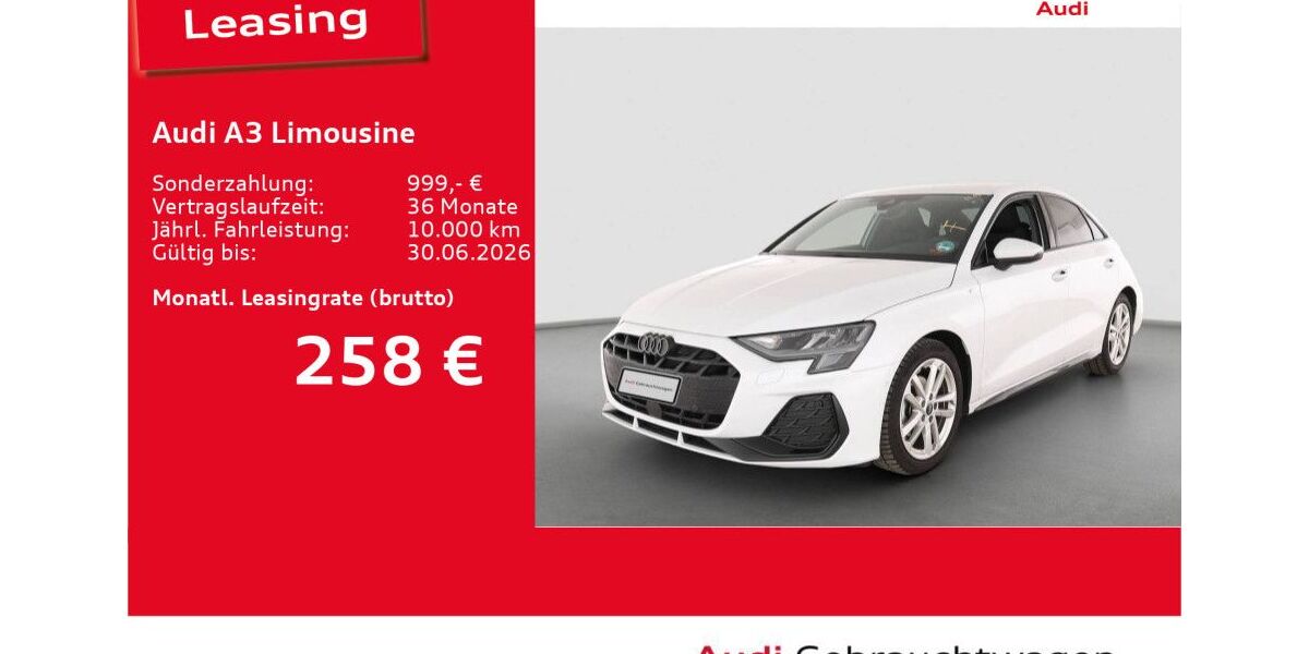 Audi A3 11.541 km 33.560 &euro; Ulm 89073