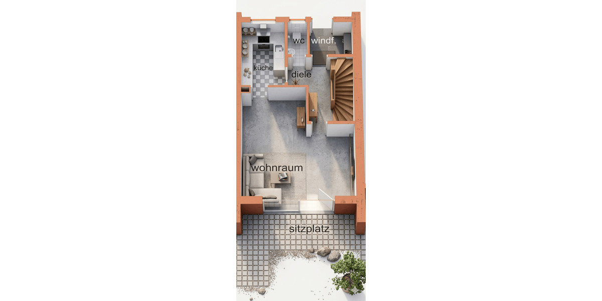 Reihenmittelhaus Ulm Jungingen - 4 Zimmer, 121 m&sup2;, 489.000&euro; | Angebot:26806101