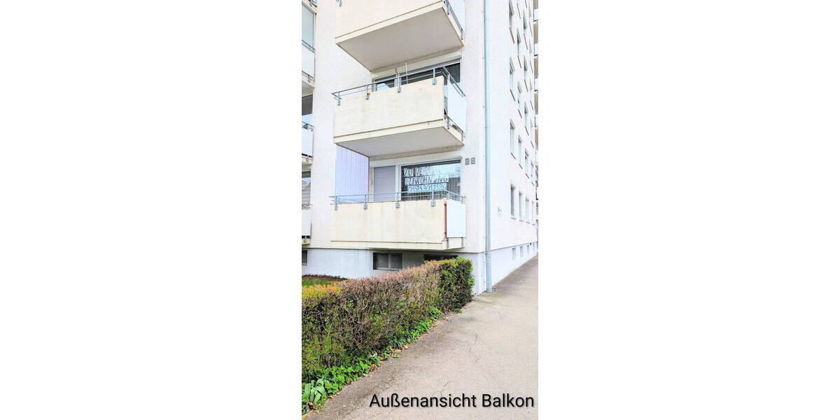 Etagenwohnung Neu-Ulm Stadtmitte - 2 Zimmer, 59 m&sup2;, 190.000&euro; | Angebot:26339422