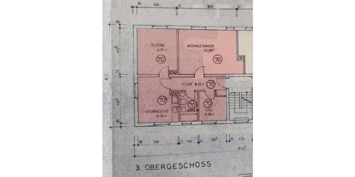Etagenwohnung Neu-Ulm Offenhausen - 3 Zimmer, 68 m&sup2;, 169.500&euro; | Angebot:26092652