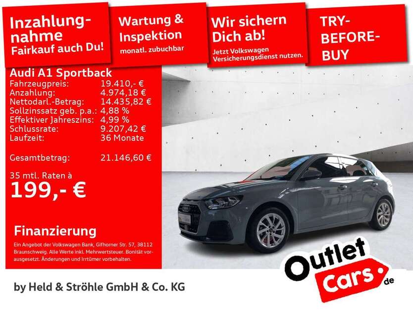 Audi A1 19.205 km 18.720 € Senden 89250