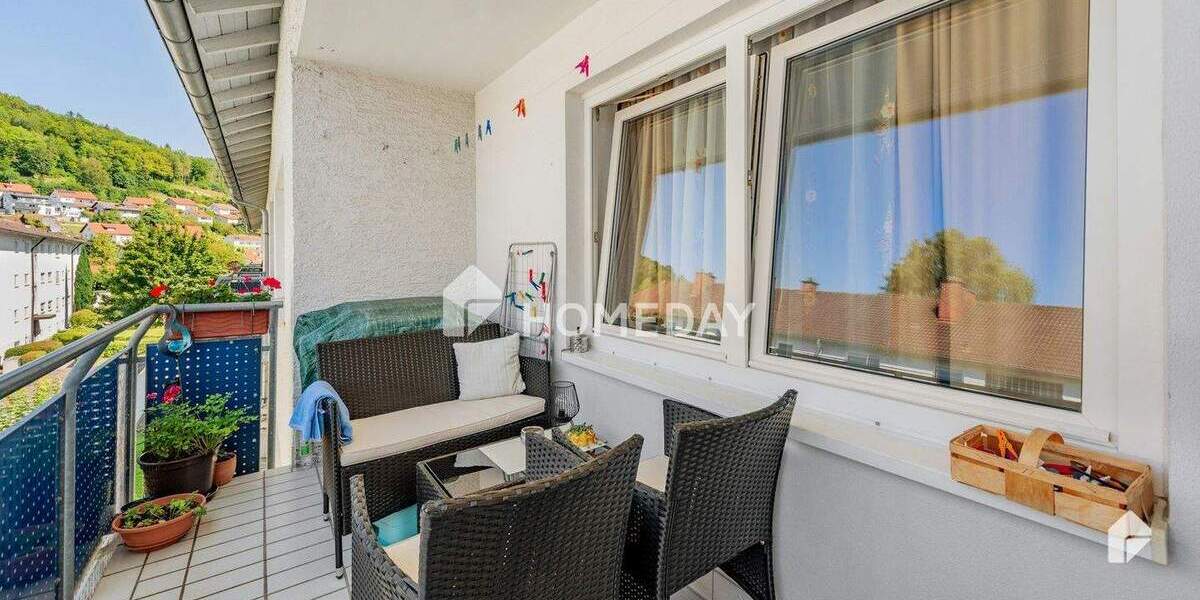 Attraktive 3-Zimmer-Wohnung mit Loggia in Schelklingen 3 zimmer