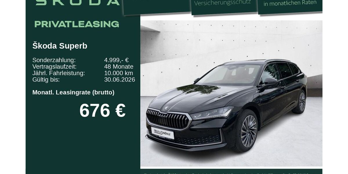 Skoda Superb 6.215 km 51.920 &euro; Neu-Ulm 89231