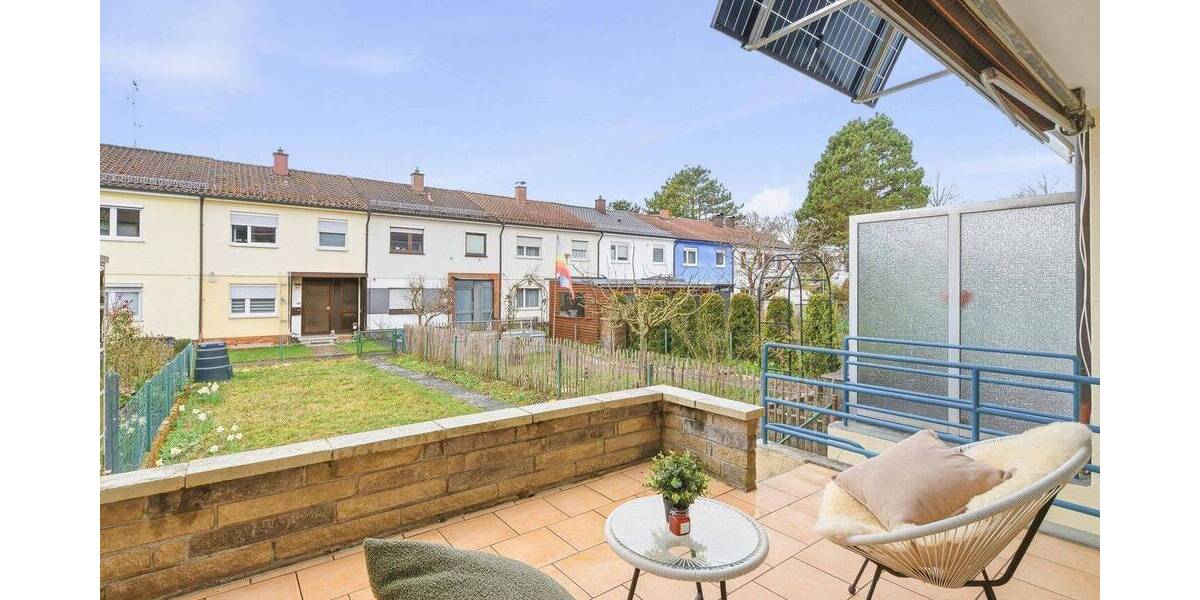 Reihenmittelhaus Ulm Mitte - 3 Zimmer, 94 m&sup2;, 369.900&euro; | Angebot:26685842