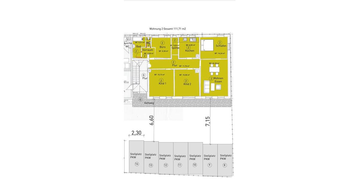 Erdgeschoßwohnung Geislingen an der Steige - 5 Zimmer, 112 m&sup2;, 269.000&euro; | Angebot:26506362