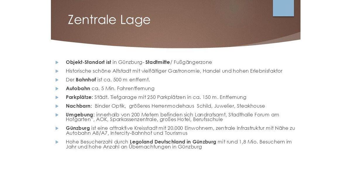 Dachgeschoßwohnung Günzburg - 3 Zimmer, 115 m&sup2;, 1.150&euro; | Angebot:26546295