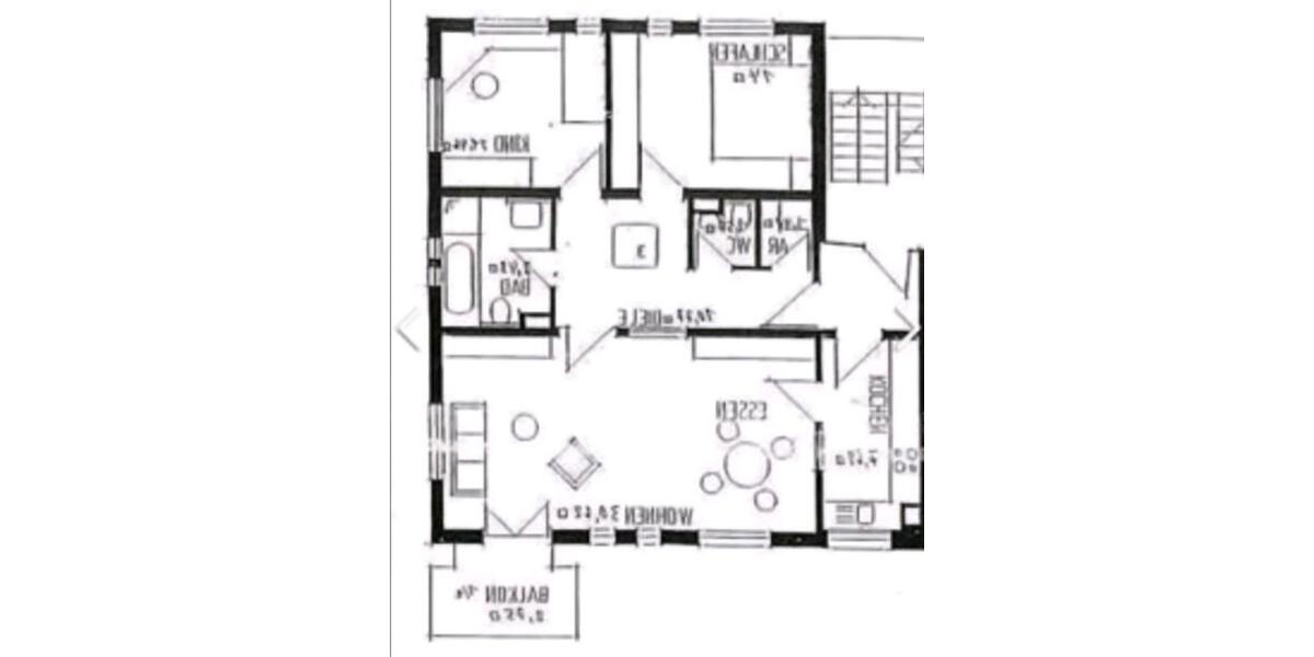 Sonnige und helle 3 Zi. Wohnung mit Südwest Balkon 3 zimmer