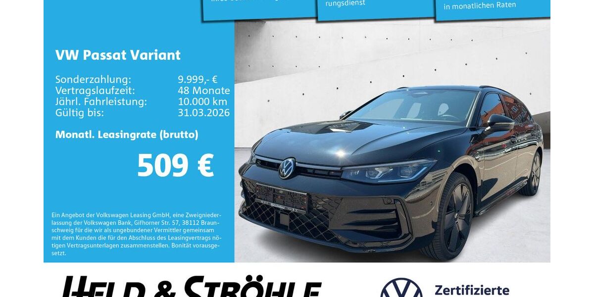 VW Passat Variant 9.998 km 57.350 &euro; Neu-Ulm 89231