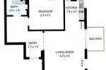 Dachgeschoßwohnung Geislingen an der Steige - 2 Zimmer, 51 m&sup2;, 174.000&euro; | Angebot:26268614