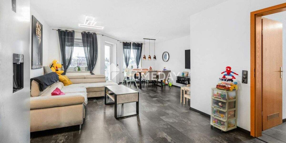 Lichtdurchflutete 3-Zimmer-Wohnung mit Südbalkon 3 zimmer