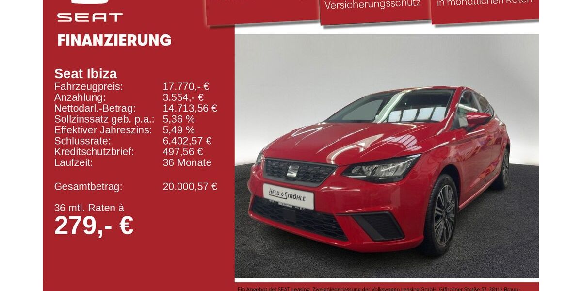 Seat Ibiza 25.234 km 17.770 &euro; Neu-Ulm 89231