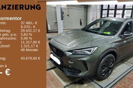 Cupra Formentor 21.301 km 37.480 &euro; Neu-Ulm 89231