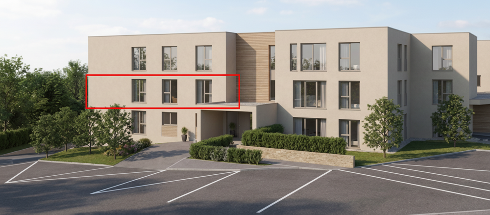 Etagenwohnung Langenau - 4 Zimmer, 106 m&sup2;, 531.900&euro; | Angebot:23186653