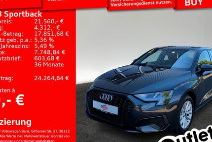 Audi A3 69.968 km 21.560 &euro; Senden 89250