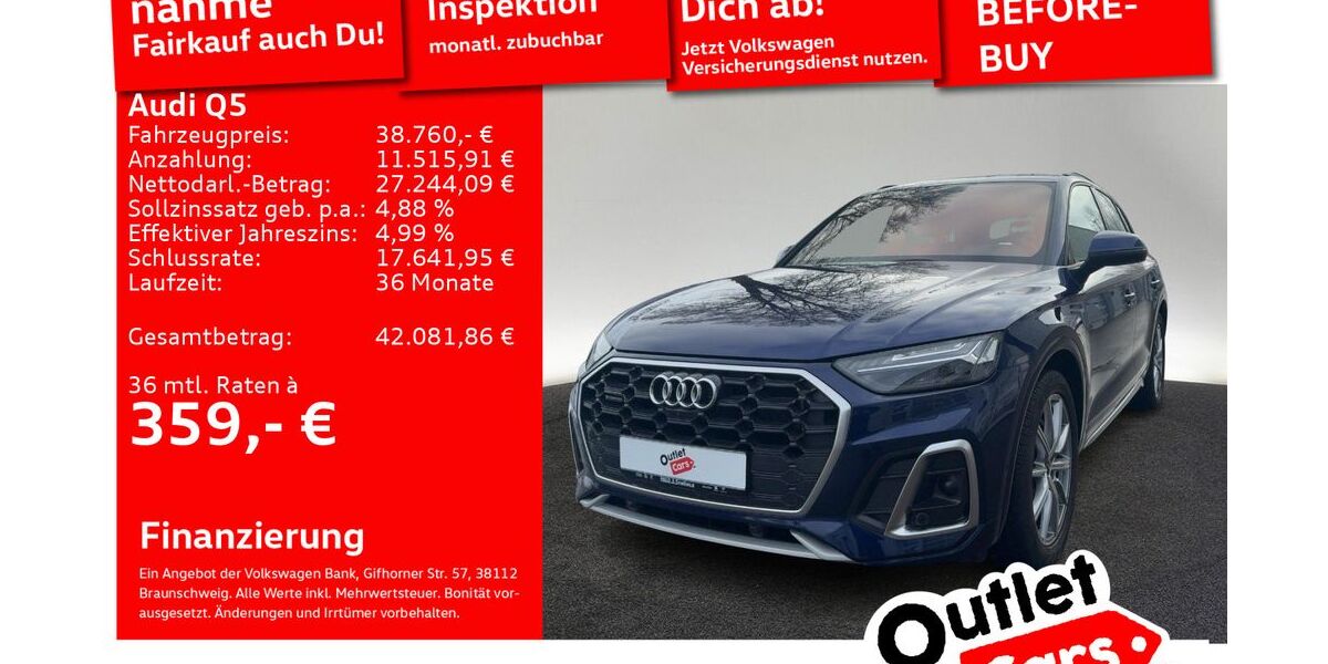 Audi Q5 63.262 km 37.890 &euro; Senden 89250