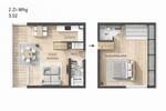 Maisonettenwohnung Gerstetten - 2 Zimmer, 62 m&sup2;, 560&euro; | Angebot:26179693