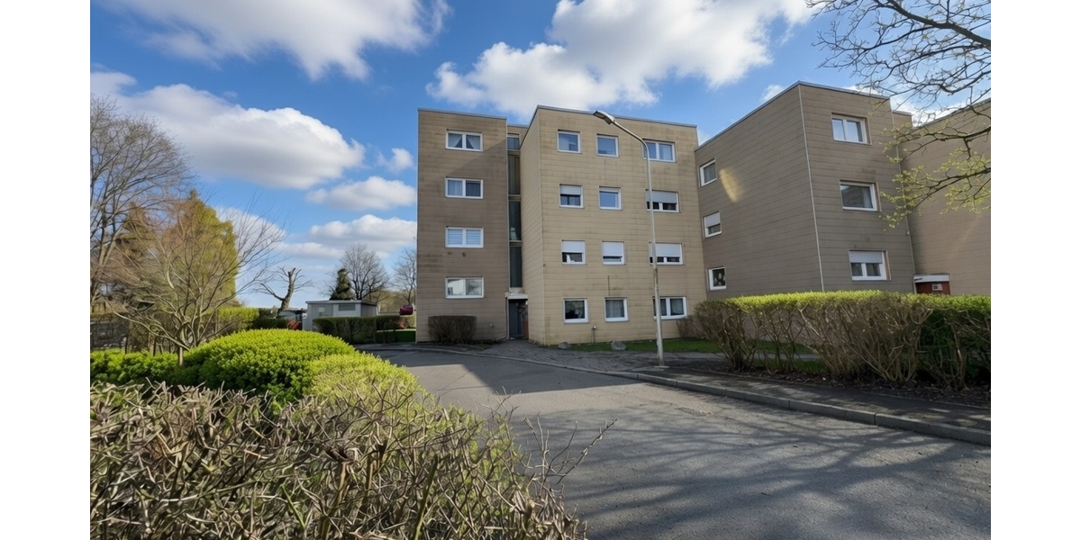 Großzügige 3,5-Zimmer-Wohnung mit Südbalkon, Stellplatz und modernisiertem Badezimmer - Etagenwohnung Senden | Angebot:26975249