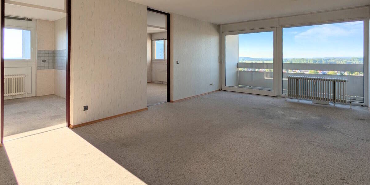 Etagenwohnung Neu-Ulm Ludwigsfeld - 3 Zimmer, 86 m&sup2;, 218.000&euro; | Angebot:26686180