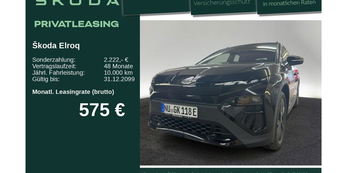 Skoda Elroq 7.001 km 50.450 &euro; Neu-Ulm 89231