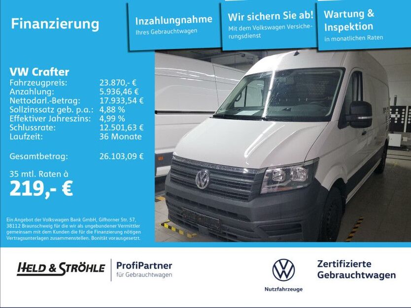 VW Crafter 79.702 km 23.490 € Ulm 89079