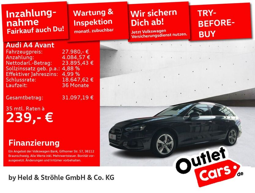Audi A4 74.281 km 26.820 € Senden 89250