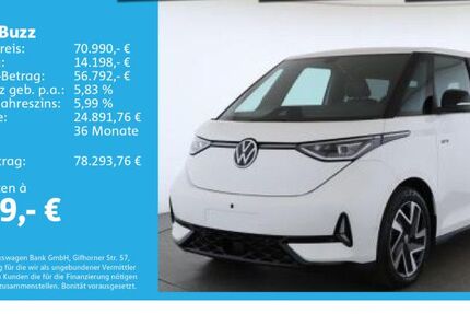 VW ID. Buzz 4.511 km 70.990 &euro; Ulm 89079
