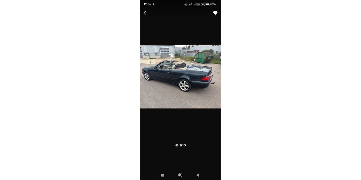 Mercedes-Benz CLK230 CAPRIO 254.000 km 2.100 &euro; Dietenheim 89165