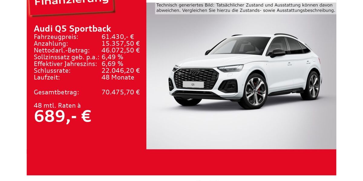 Audi Q5 4.669 km 61.330 &euro; Ulm 89073