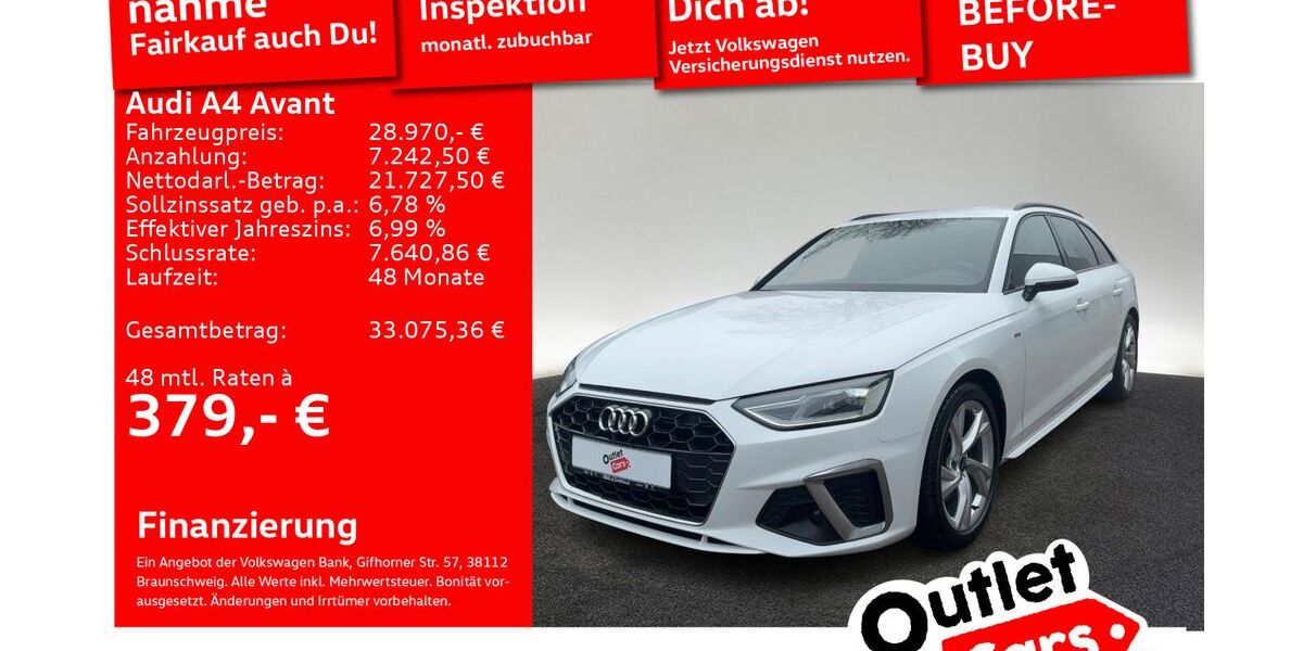 Audi A4 82.715 km 28.970 &euro; Senden 89250