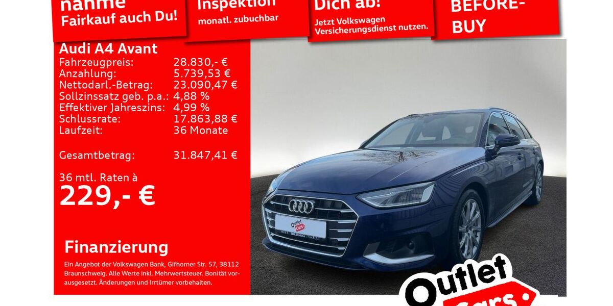 Audi A4 71.253 km 28.830 &euro; Senden 89250