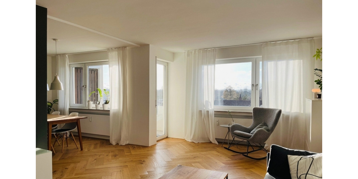 Dachgeschoßwohnung Neu-Ulm Ludwigsfeld - 3.5 Zimmer, 82 m&sup2;, 379.000&euro; | Angebot:25404689