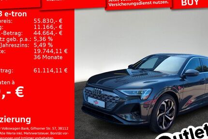 Audi Q8 e-tron 34.334 km 55.830 &euro; Senden 89250