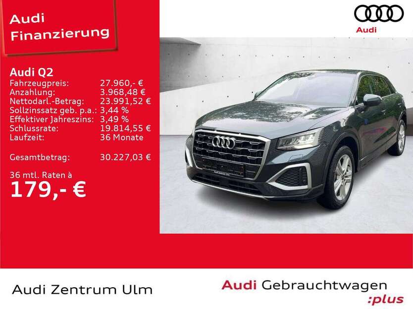 Audi Q2 7.303 km 27.960 € Ulm 89073