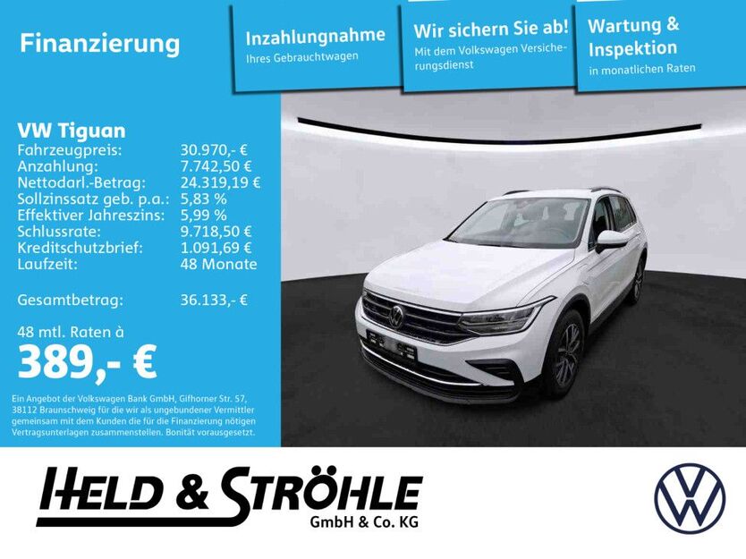 VW Tiguan 30.874 km 30.970 € Neu-Ulm 89231