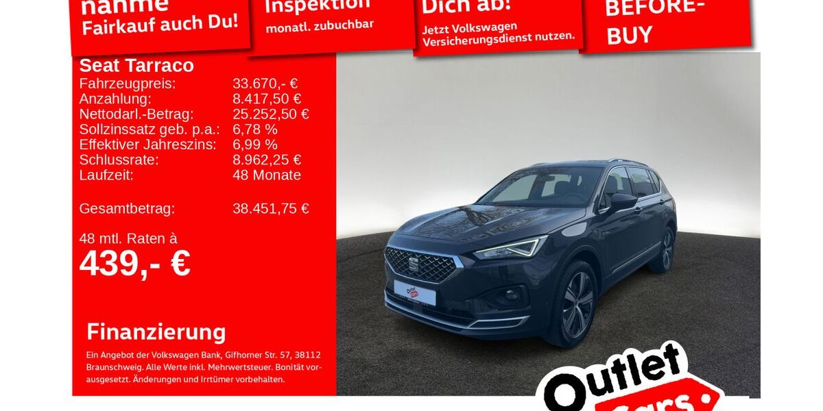 Seat Tarraco 59.464 km 33.670 &euro; Senden 89250