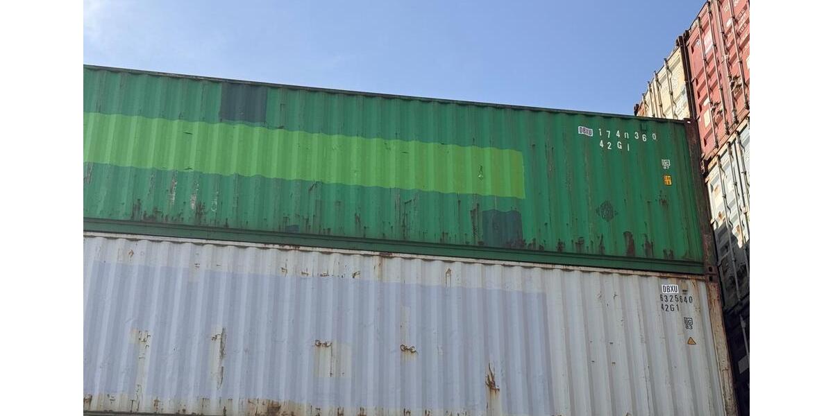 40' DV Seecontainer Lagercontainer 8'6 gebraucht in Ulm zimmer